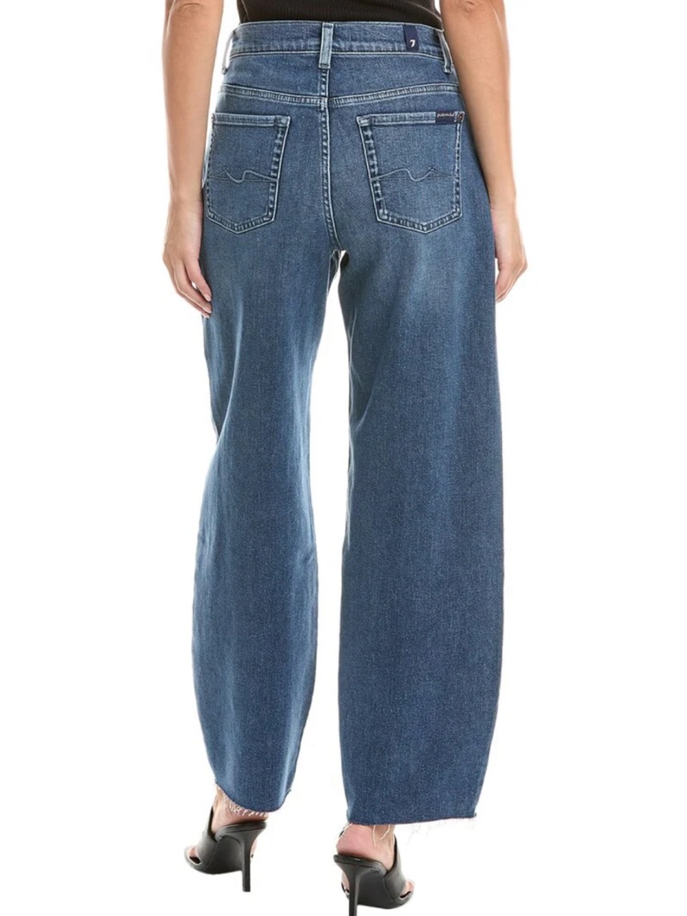 NWT 7 For All Mankind Bonnie Curvilinear Jeans - Picture 2 of 9
